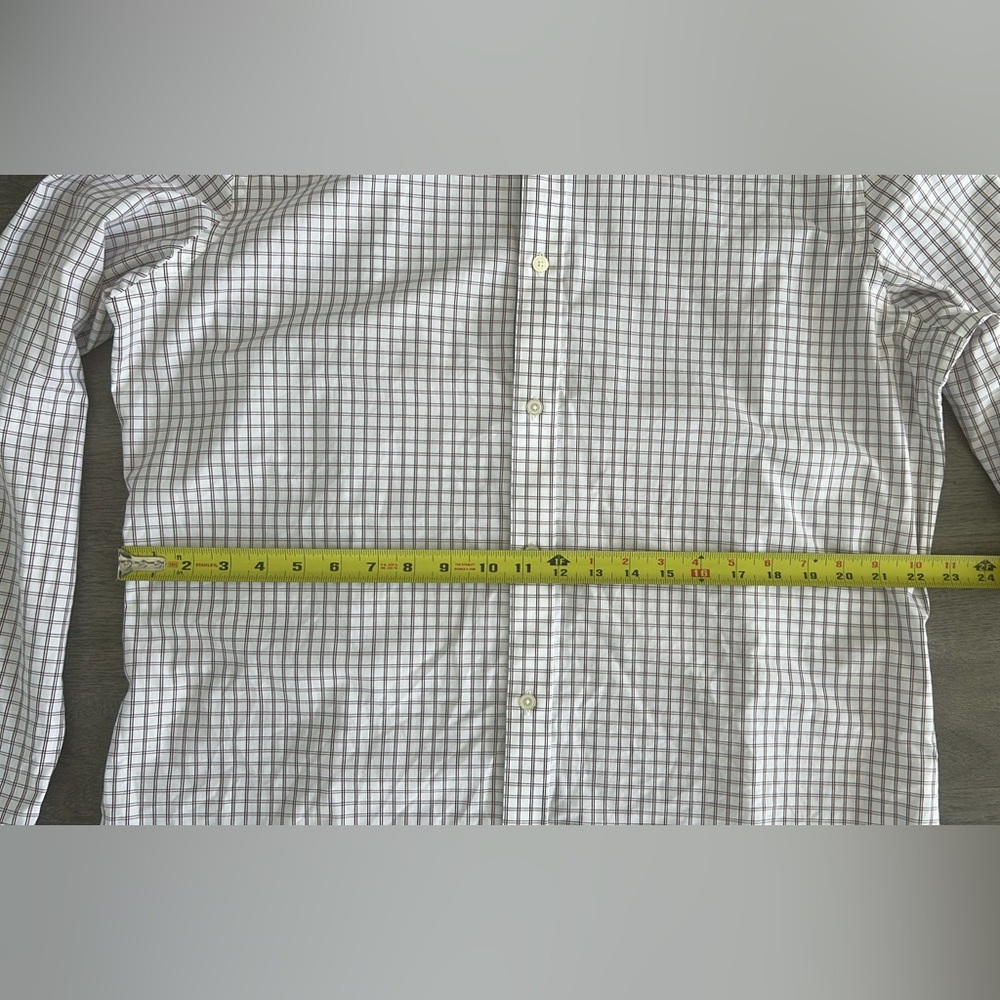 Banana Republic Men’s Shirt XL White/Red/Black - Picture 5 of 8